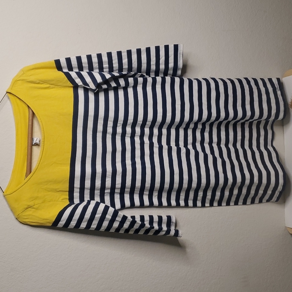 Old Navy Yellow Blue & White Striped Size XS